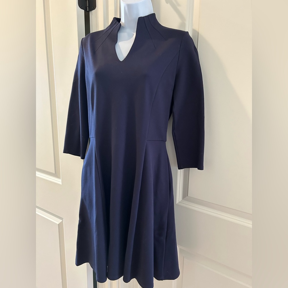 Jude Connally Deep Blue Long Sleeve Dress